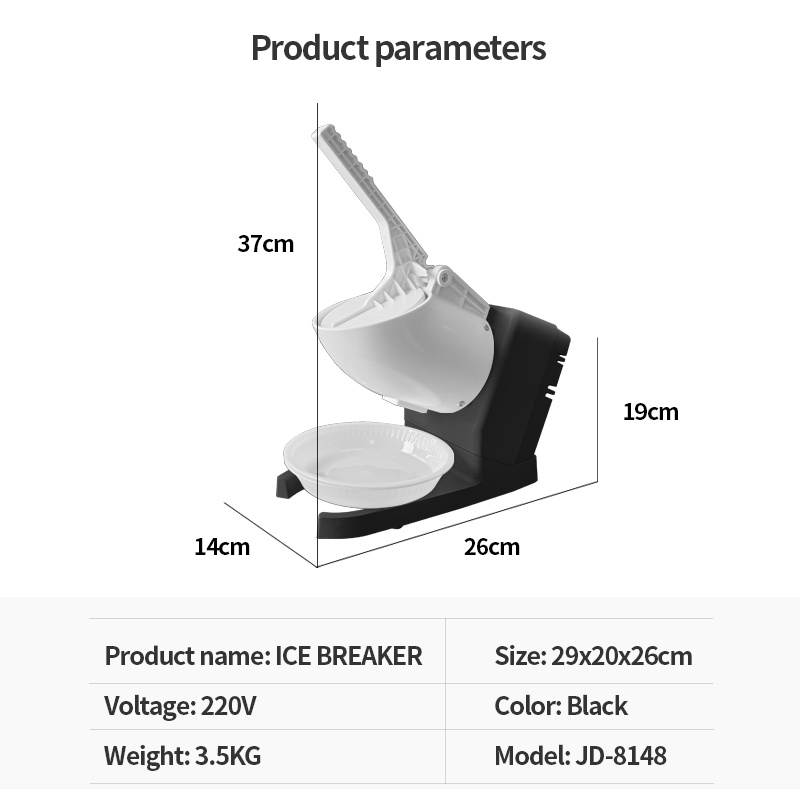 Kaisa Villa ice crusher machine electric ice crusher ice crusher machine heavy duty electric ice