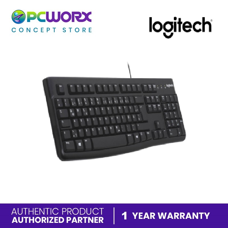 Logitech K120 USB Keyboard (Black) Logitech Keyboard USB Keyboard