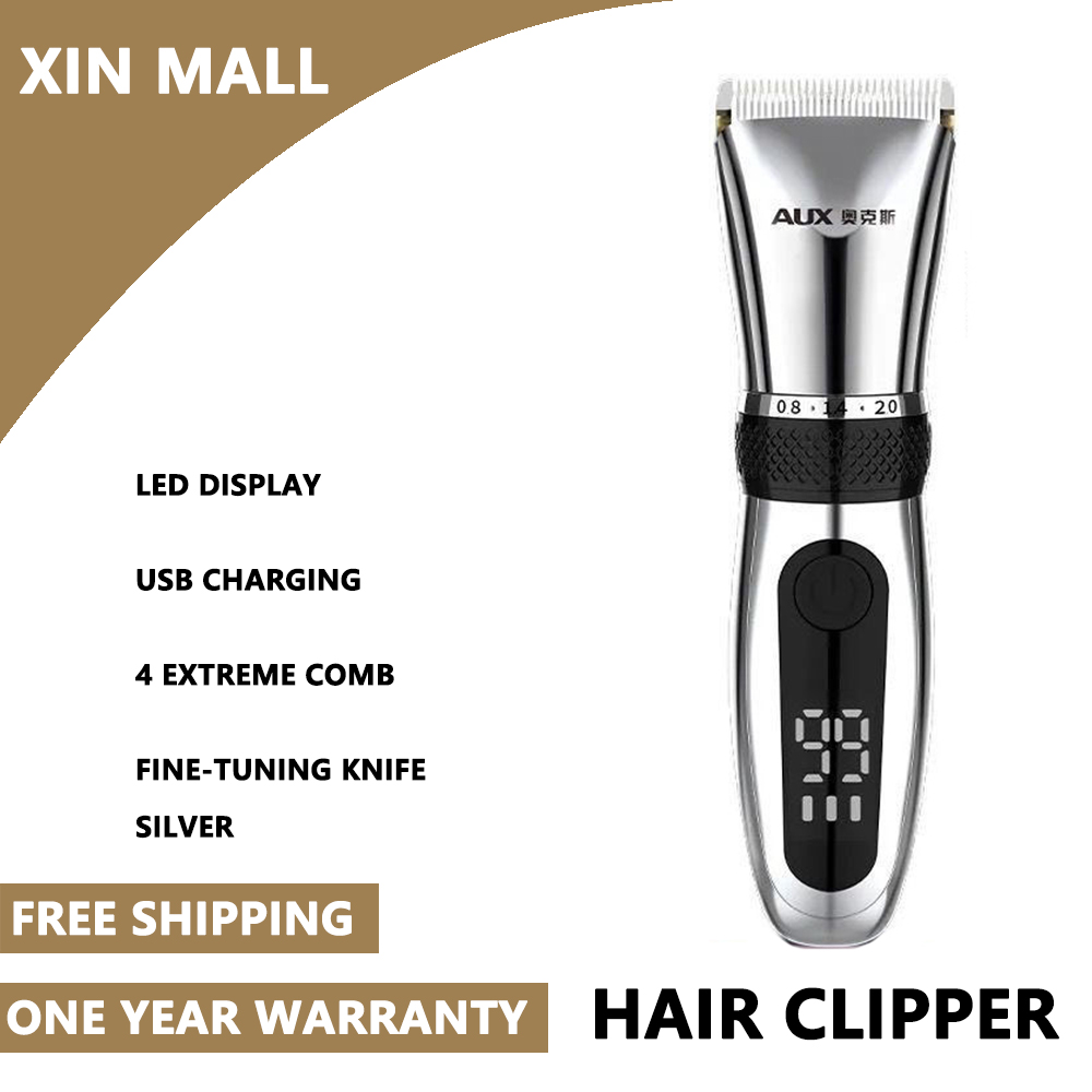 【1 year warranty 】clipper rechargeable original razor hair cutter