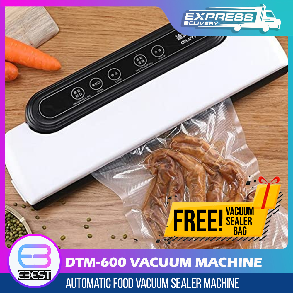 Food Vacuum Sealer Machine DTM600 Automatic Vacuum & Sealing Seal FREE