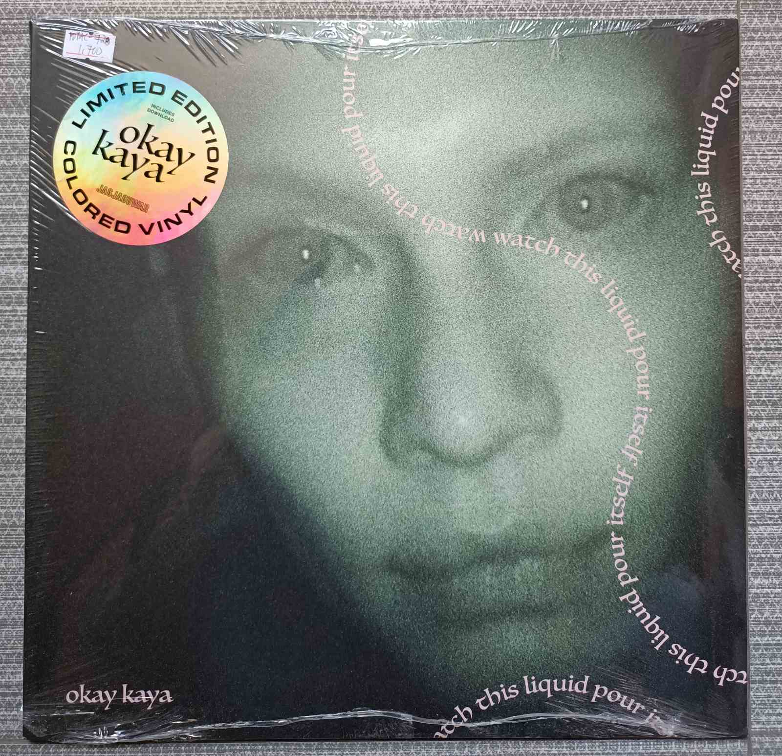 Okay Kaya Watch This Liquid Pour Itself Vinyl LP Plaka The Grey