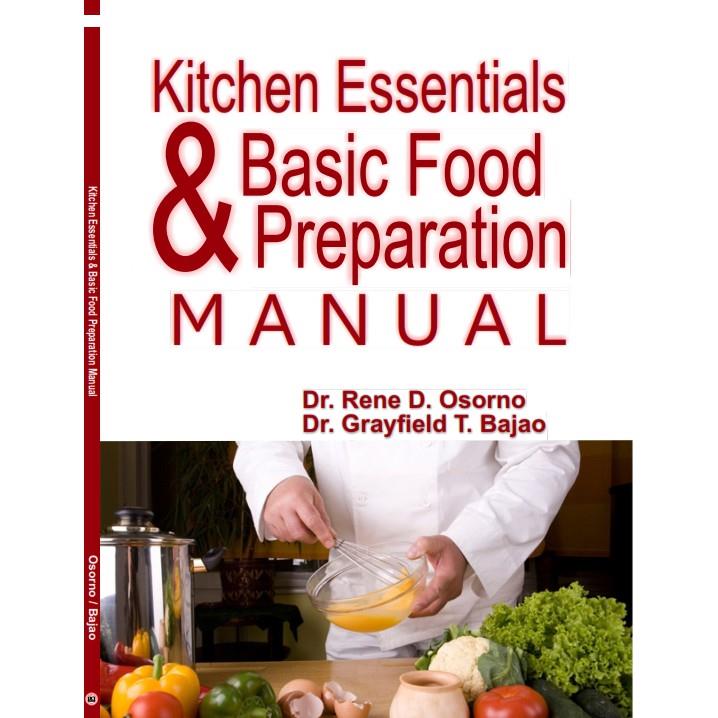 Kitchen Essentials Basic Food Preparation Manuals Lazada PH