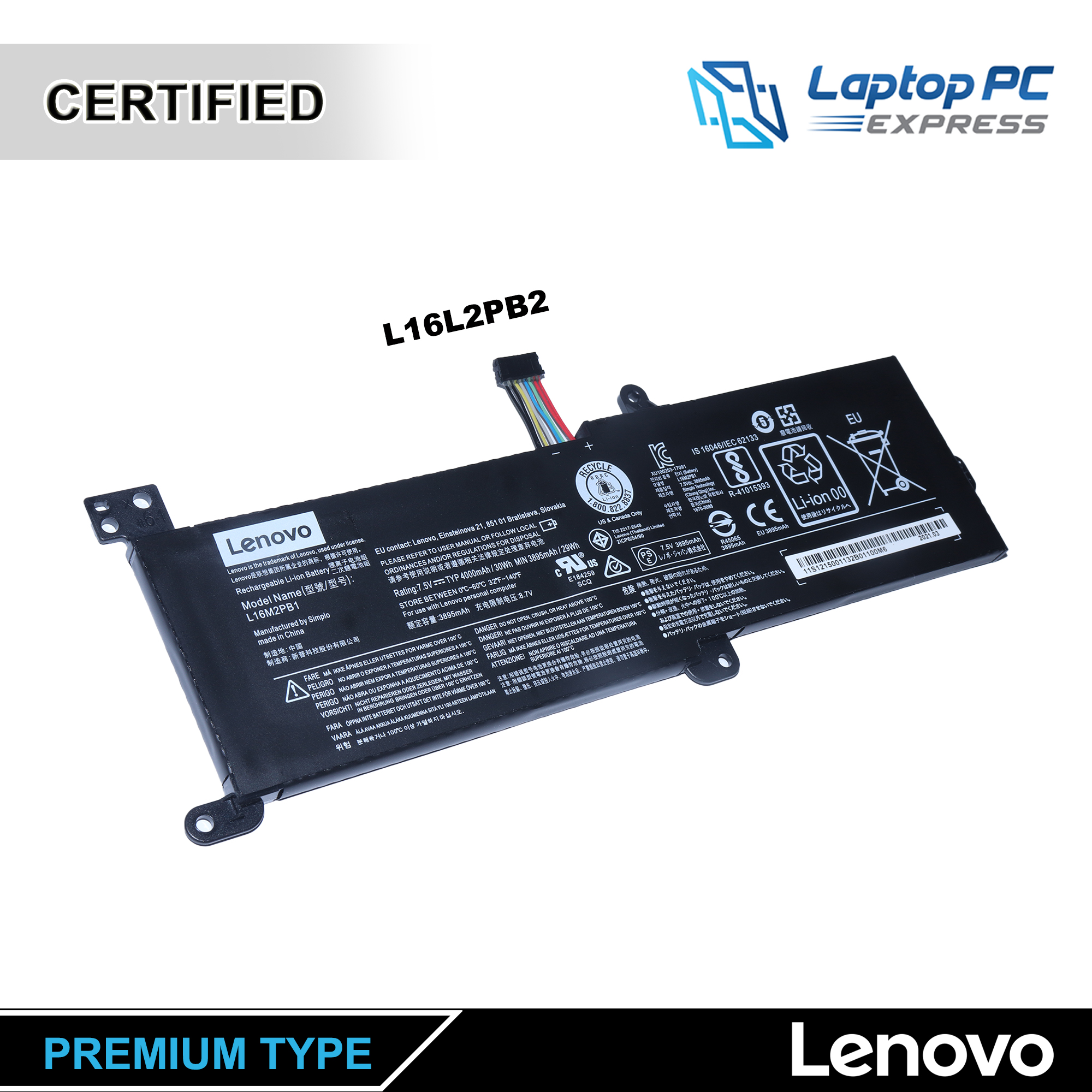 Lenovo Laptop Notebook Battery L16C2PB2 Compatible with Lenovo Idepad 320,  Ideapad 320-15abr, Ideapad 320-15ast | Lazada PH