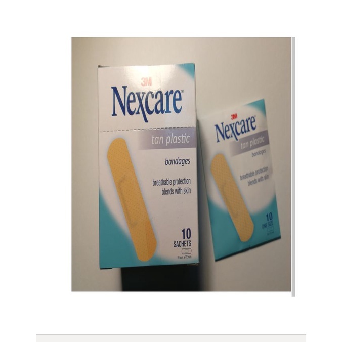 Nexcare™ Adhesive Bandages Tan Plastic 10's Lazada PH
