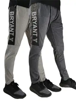 straight leg sports trousers