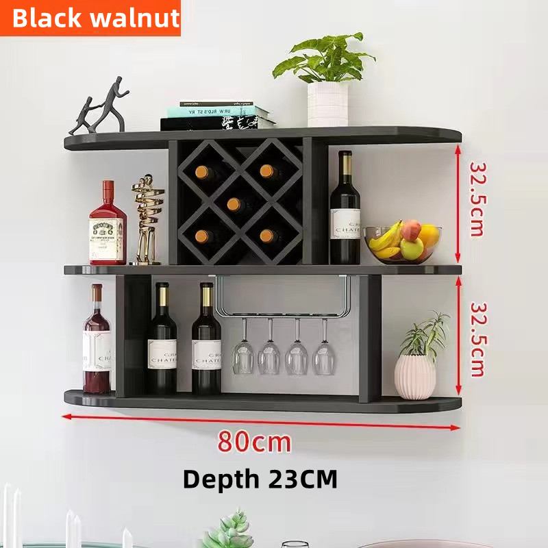 COBOND Dining room wall-mounted wine rack Bar cabinet Simple