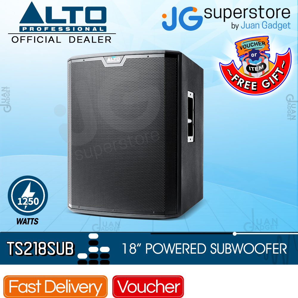 Professional TS218S 18" with Quiet, Fanless Cooling (1250W Peak D Power / 35-95Hz) | JG Superstore | Lazada PH