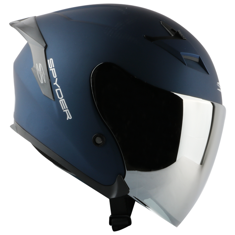 Spyder Openface Helmet with Dual Visor FUEL PD S0 (FREE CLEAR VISOR