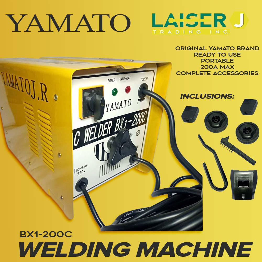Yamato Welding Machine 200A BX1200C •ORIGINAL YAMATO• Lazada PH