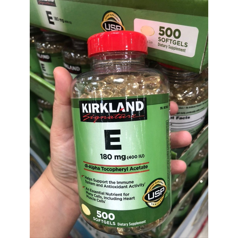 Kirkland Signature Vitamin E 500 Softgels Lazada PH