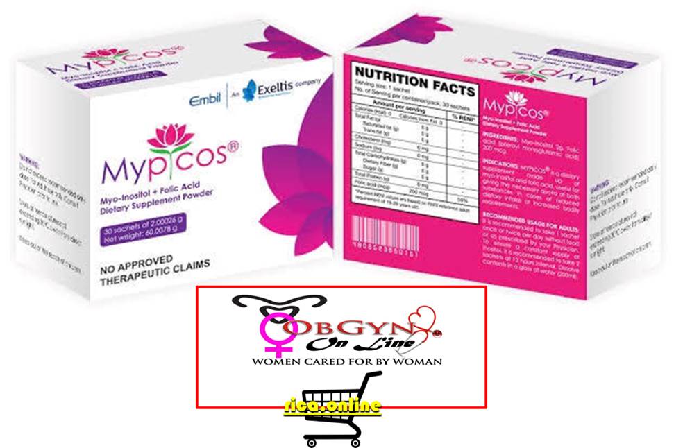 MYPICOS Myo-Inositol + Folic Acid Dietary Supplement Powder (1 Box Of ...