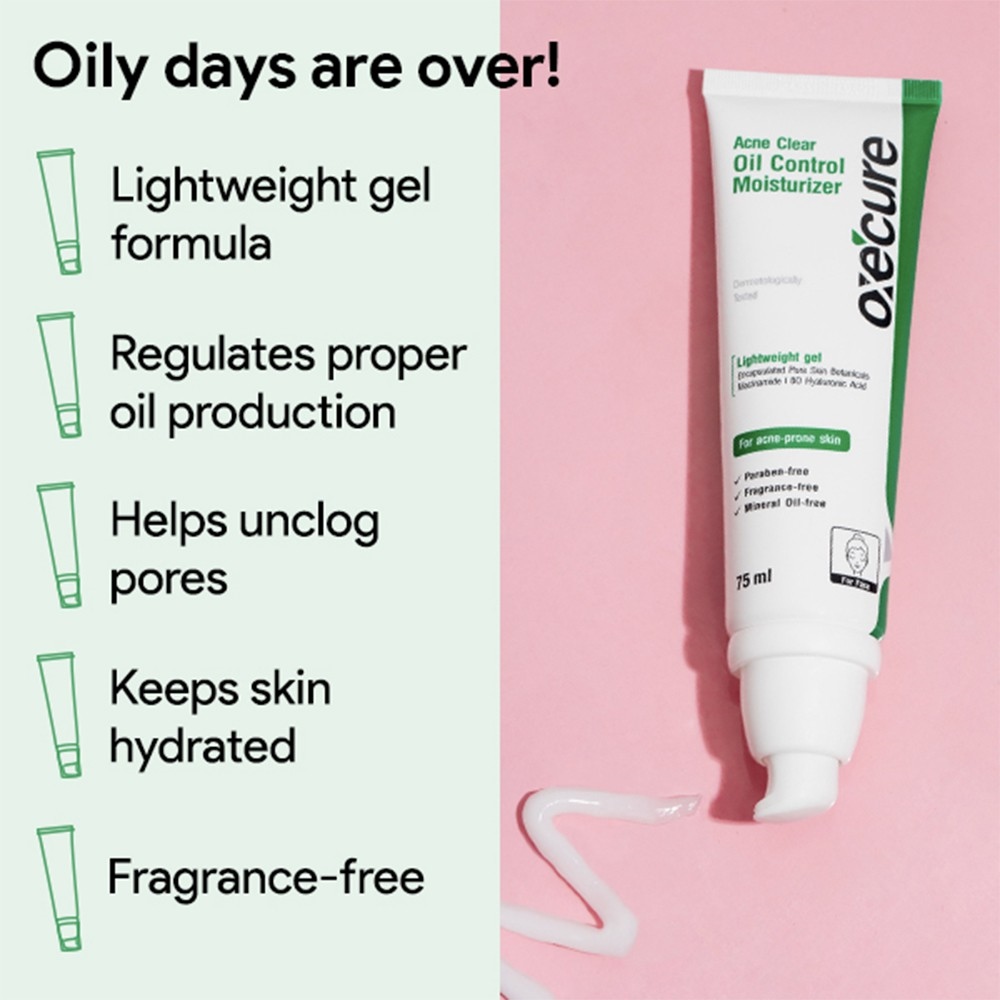 Oxecure Acne Clear Oil Control Moisturizer 75ml Lazada PH