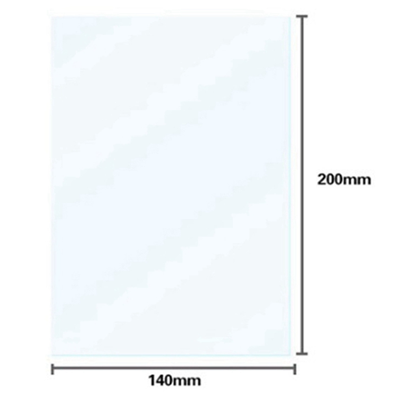 8 PCS 140X200 mm SLA/LCD FEP Film 0.15-0.2 mm Thickness for Photonic Resin DLP 3D Printer