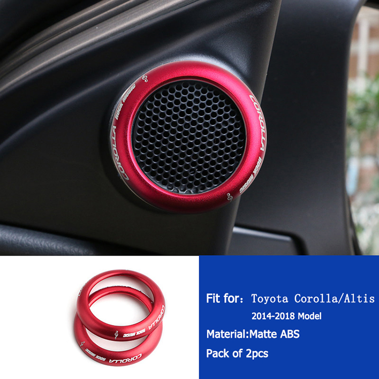 xuming Toyota Corolla Altis Audio Decoration Ring Cover Car Interior Trim