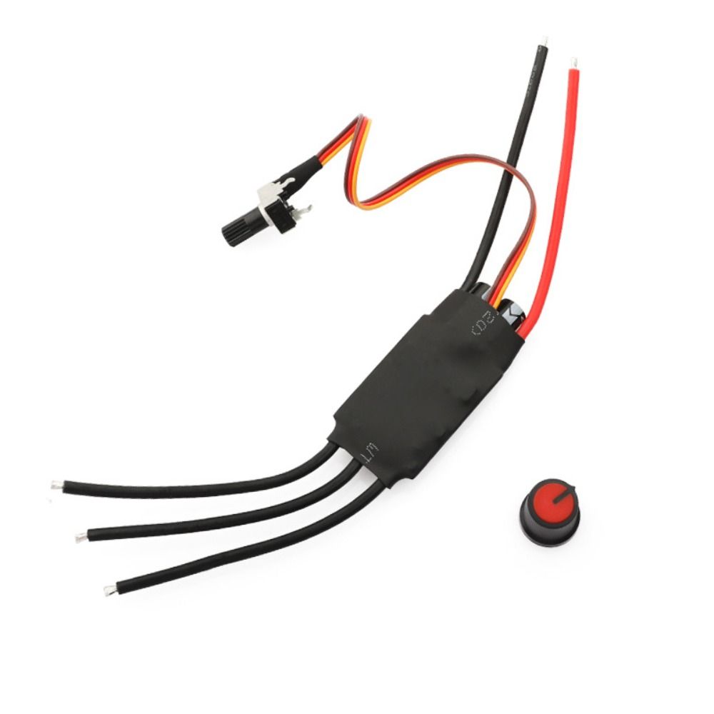 Xu nhà DC 7-24V động cơ không chổi than điều khiển 200W BLDC 3 pha thiết bị điều khiển tốc độ Mô-đun DC không chổi than BLDC điều khiển ESC công cụ điện