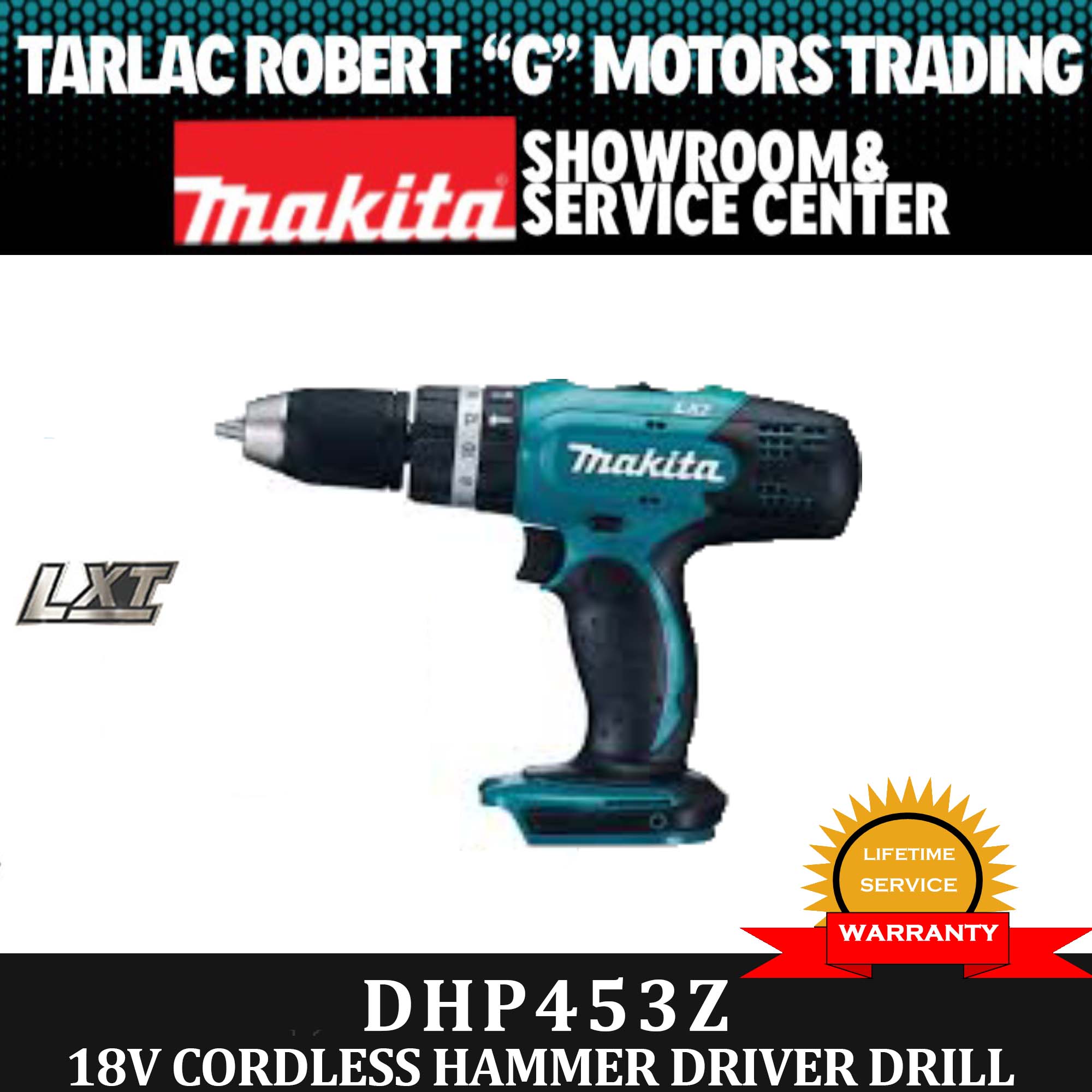 Makita Cordless Hammer Driver Drill (DHP453) Lazada PH