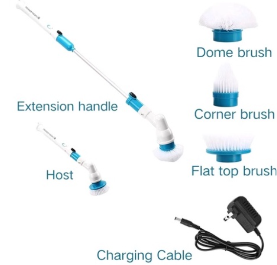 New Electric Bathroom Cleaning Brush Lazada PH