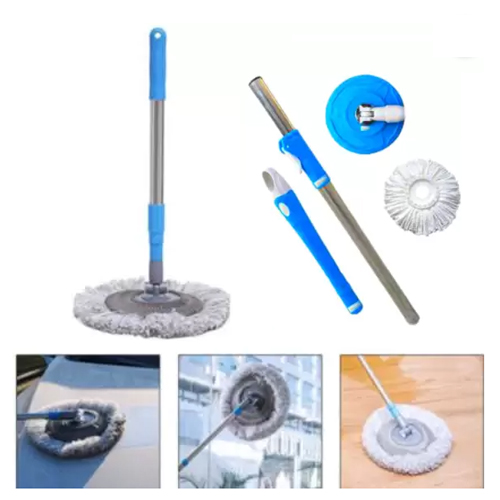 360 spin mop rotatable adjustable spin mop cleaning mop for floor cleaning wall Lazada PH