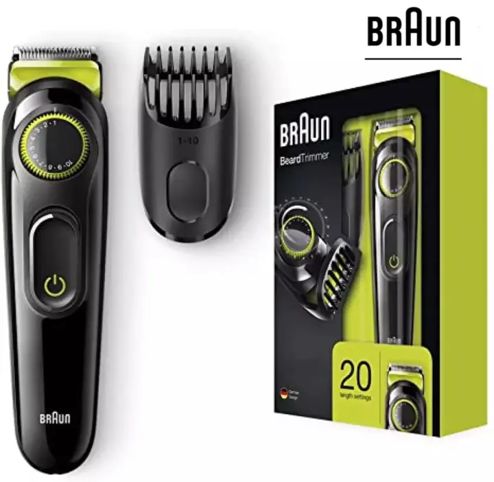 braun cordless beard trimmer