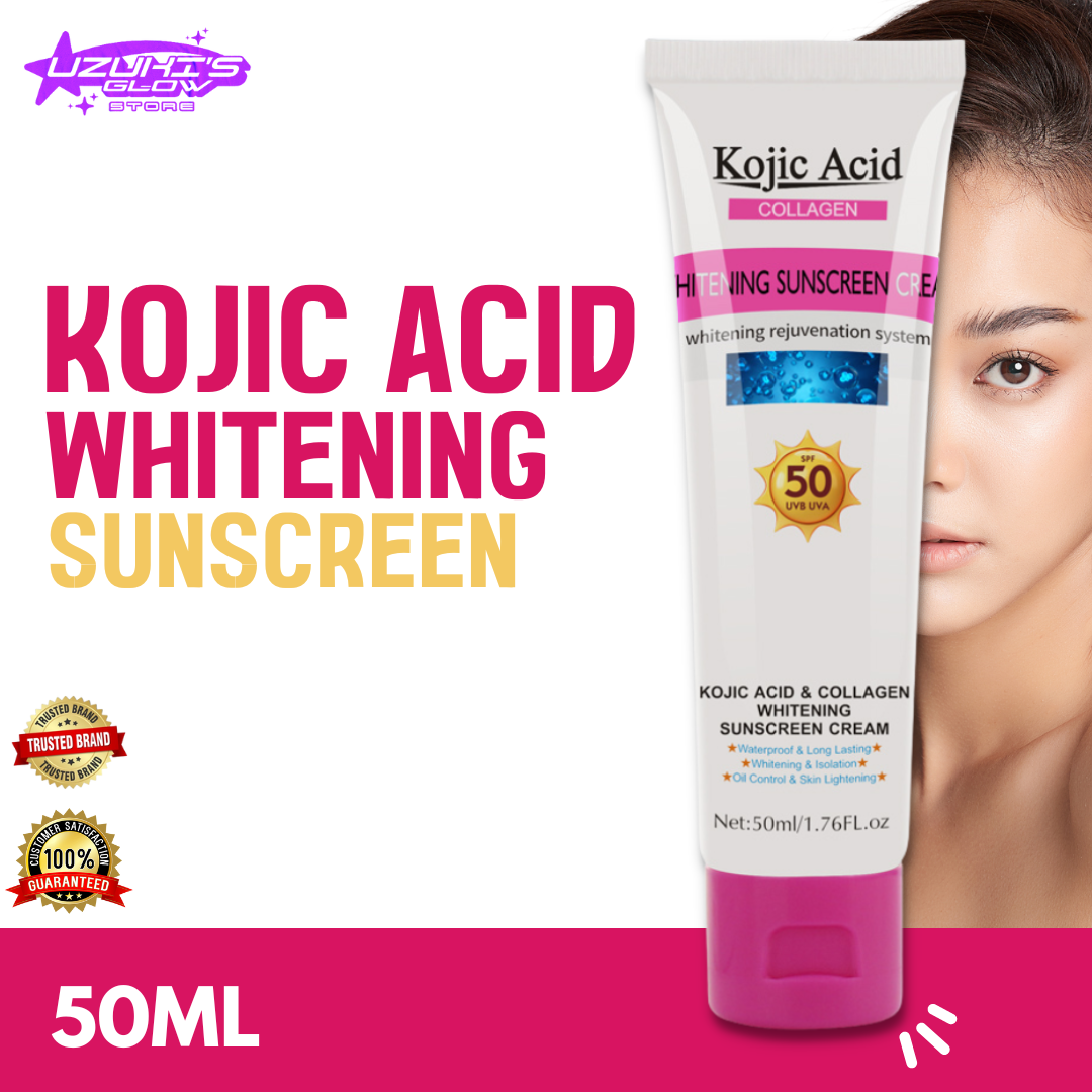 BMRS Beauty Store Kojic Acid Collagen Sunscreen Cream SPF50+ Whitening