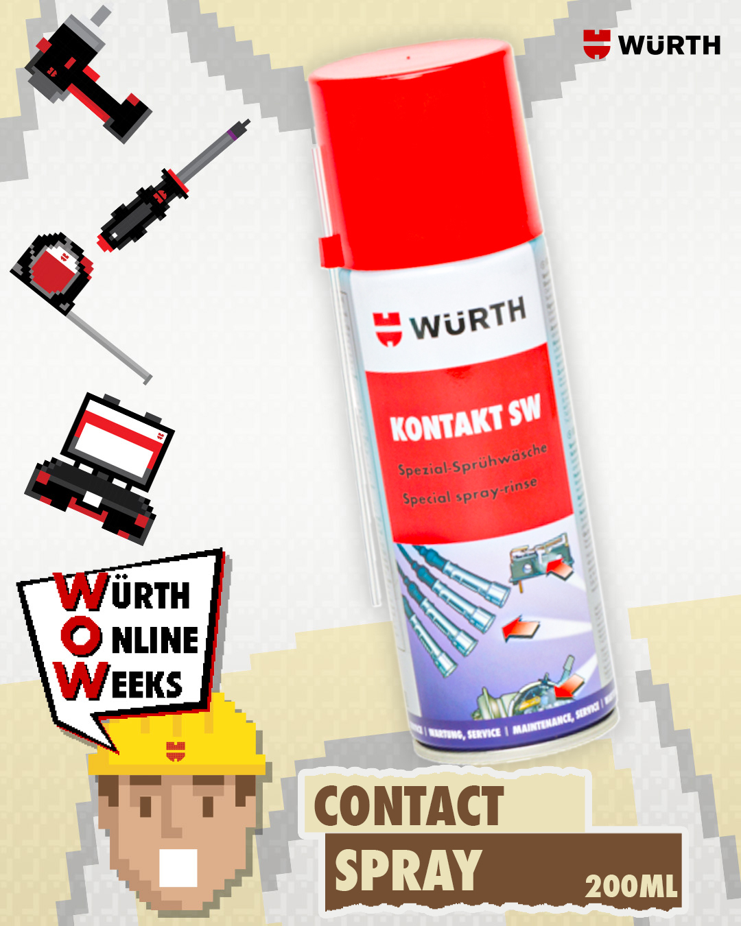 Wurth Contact Spray SW | Lazada PH