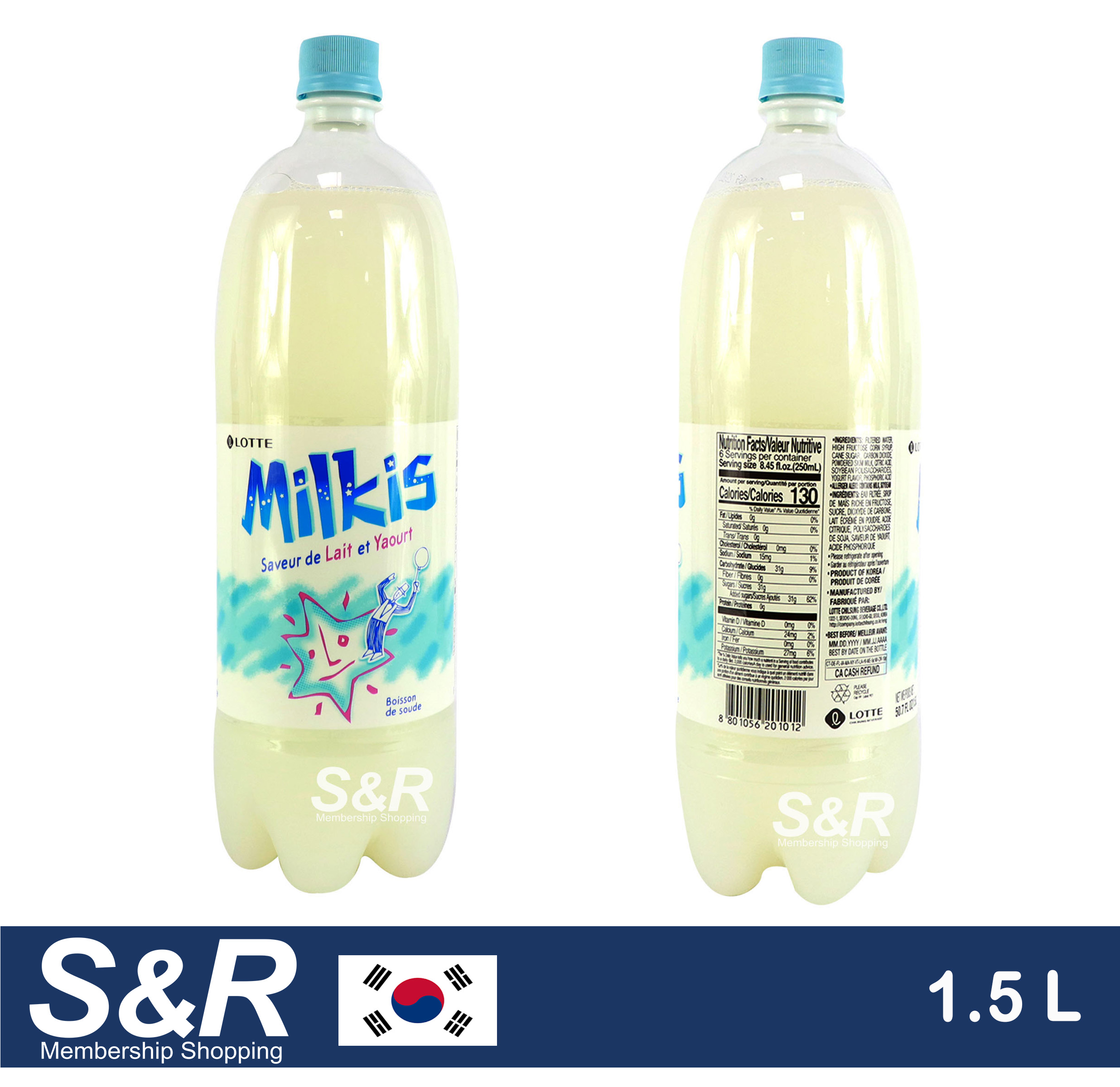 Lotte Milkis Original Milk Soft Drink 1.5l Review And Price - 05-21-2024