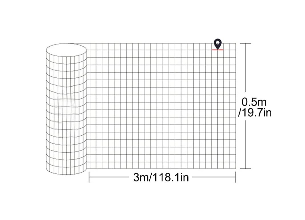 [COD] Green Plastic Net Fence Safety Fence Roll Multifunctional Terrace
