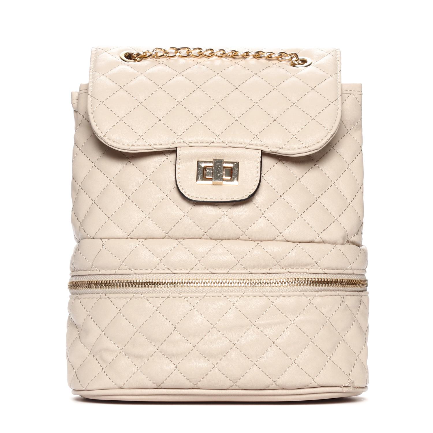 ladies quilted backpack