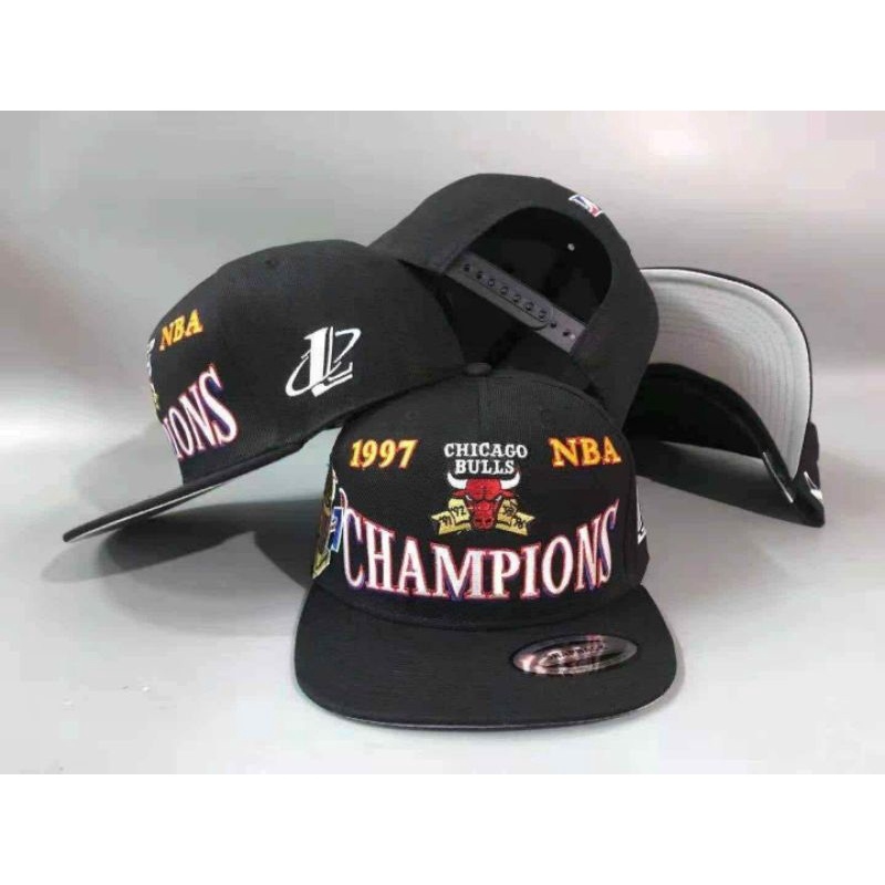 ARRIVAL VINTAGE CAP 1997 CHAMPION CHICAGO BULLS EMBROID MADE