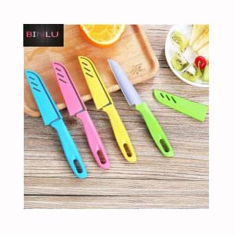 Kitchen Knife Fruit Cutter Slicer with Cover