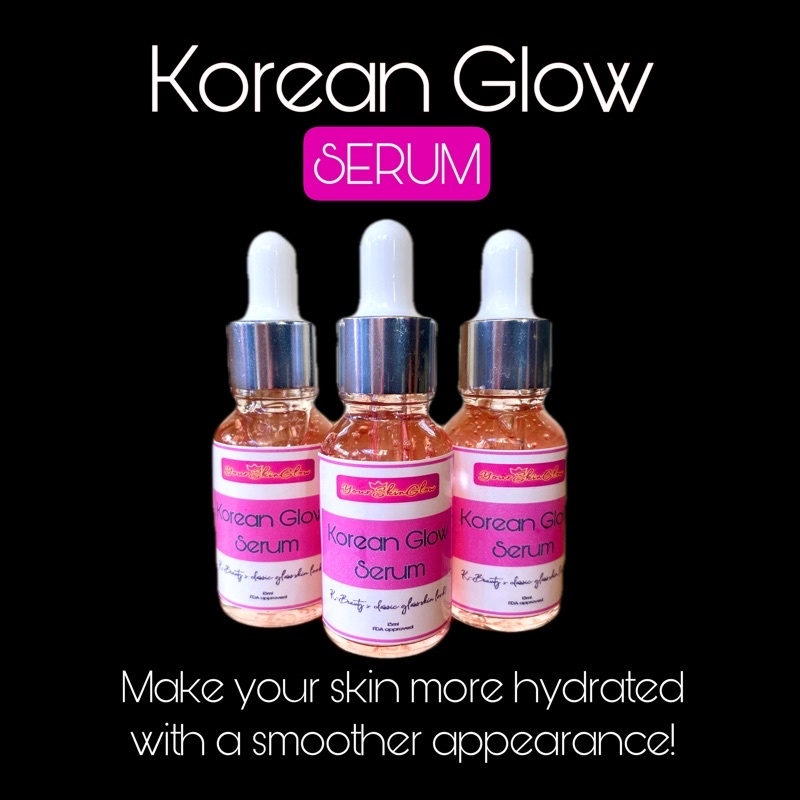 Korean Glow Glass Skin Set Korean Glow Toner Korean Glow Serum Korean