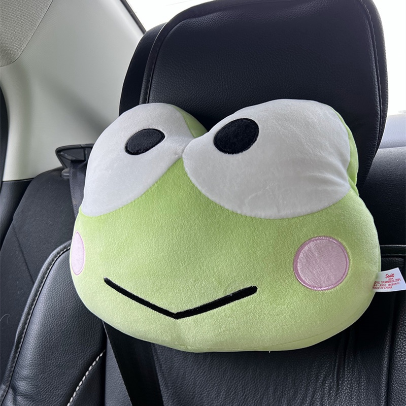 Kero Kero Keroppi Frog Cushion Face Shape Our Goods Sanrio Japan –