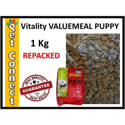 VITALITY VALUEMEAL PUPPY 1Kg REPACKED Dog Food for Puppy Small Bites