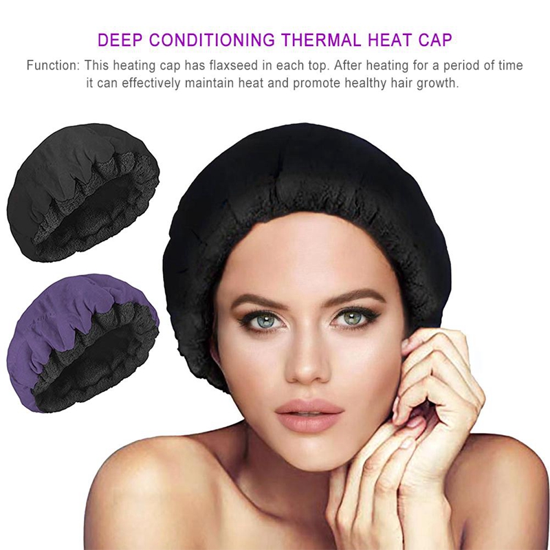 Deep Conditioning Heat Steam Cap Microwavable MicroHair Cap Hair