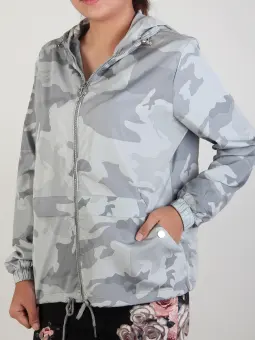 ladies camouflage hoodie