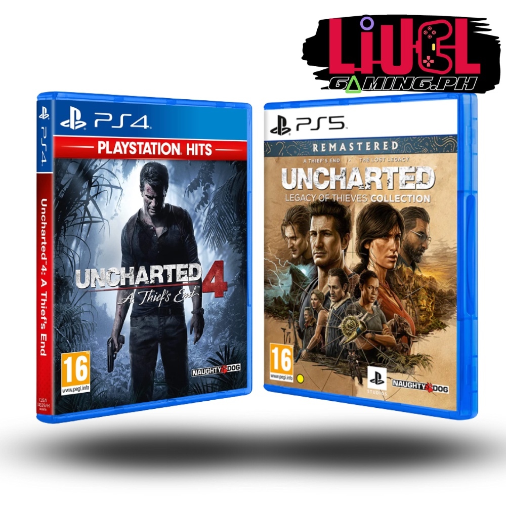 Uncharted 4 A Thief's End Ps4 For PlayStation 4 Video Game PS3 PS5