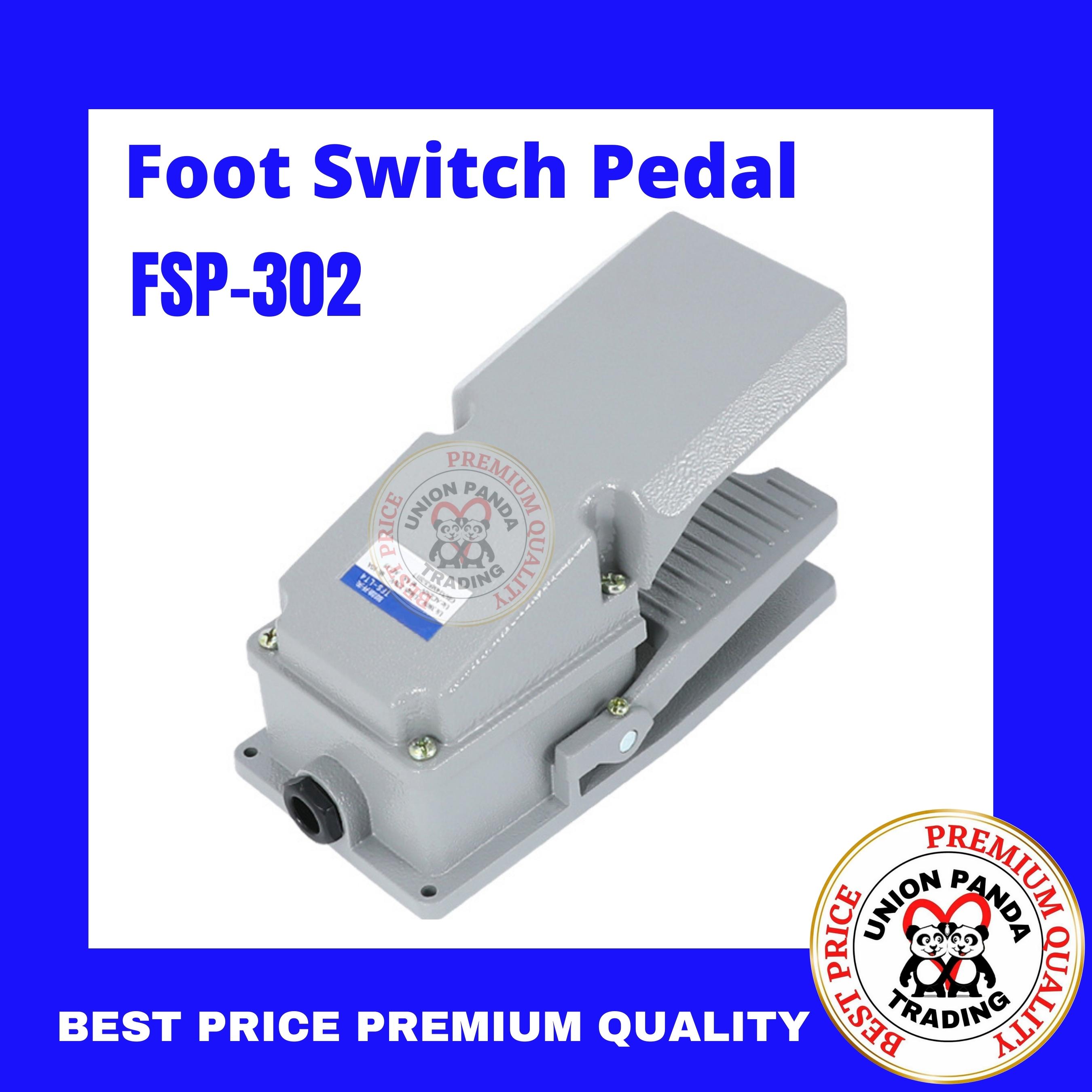 FSP302 FOOT SWITCH PEDAL Metal heavy duty pedal switch topprotective