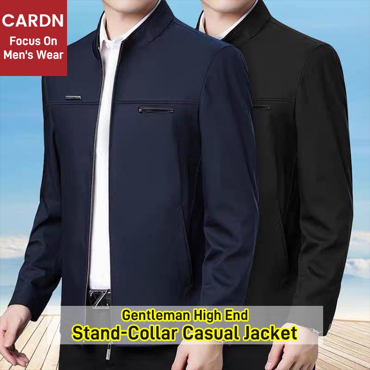 Super-life Men Jacket Gentleman High-end Stand-collar Business Jacket  Casual Jackets