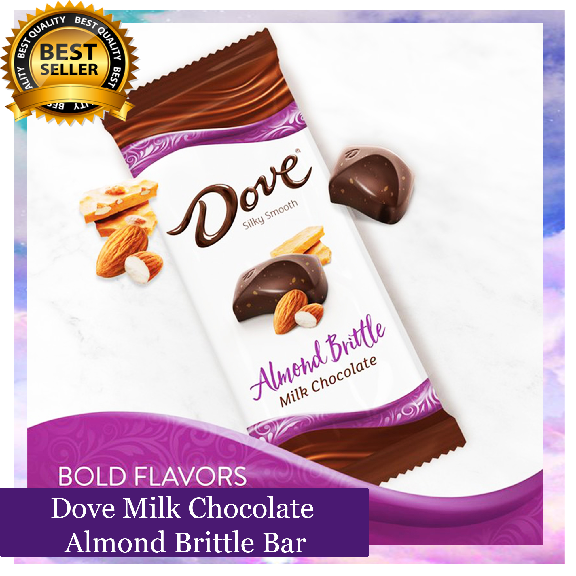 Dove Milk Chocolate Almond Brittle Bar 3.30 Oz Lazada PH