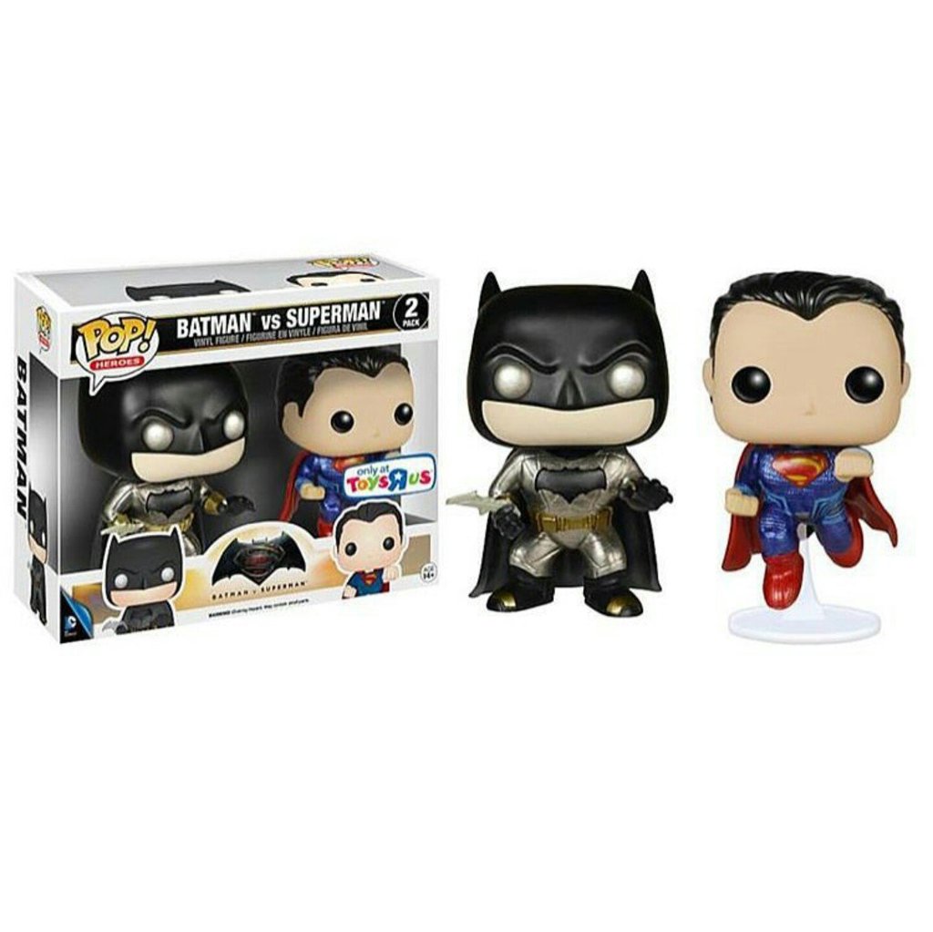 red metallic batman funko
