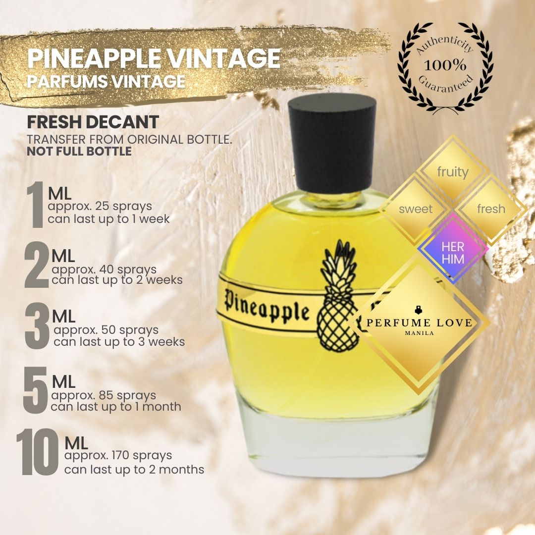 Pineapple discount vintage cologne