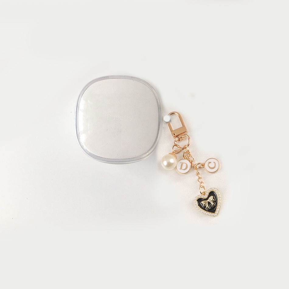 Casetify White Flag Clear Protective case For Baseus Encok TWS WM01 TWS