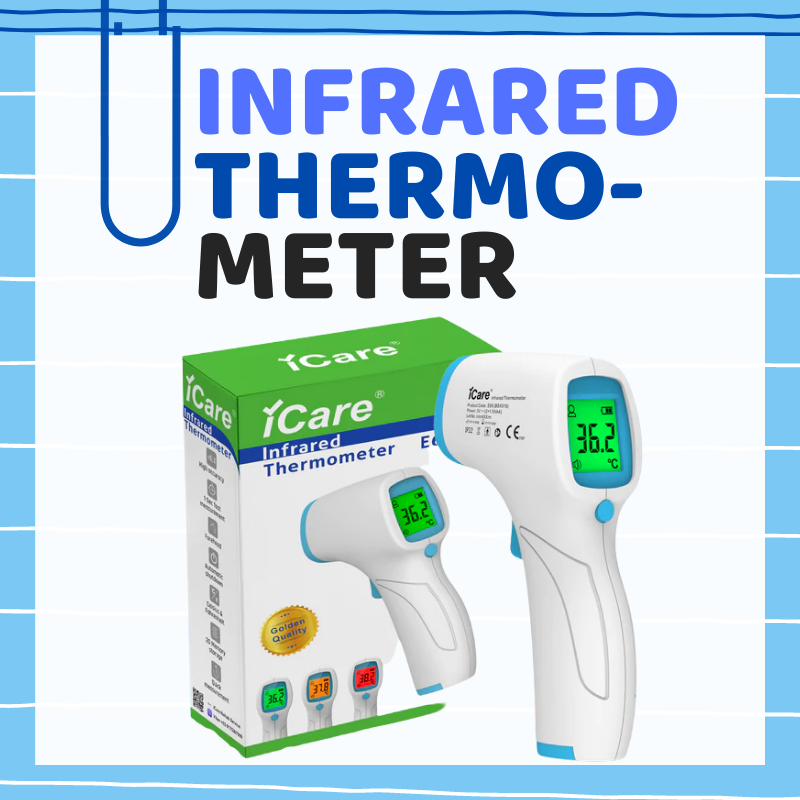 "Golden Quality" Handy and Portable iCare Infrared Gun Thermometer