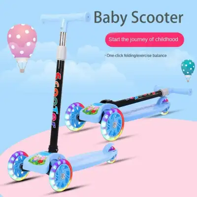 Mini Adjustable Kid Scooter 3 Wheels