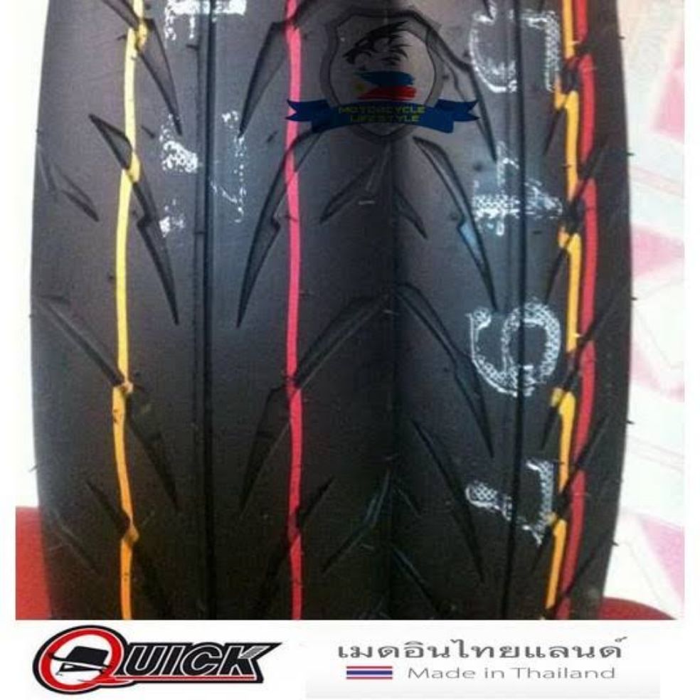 Quick Tire Tubeless Motorcycle Tire Size 14 Lazada Ph
