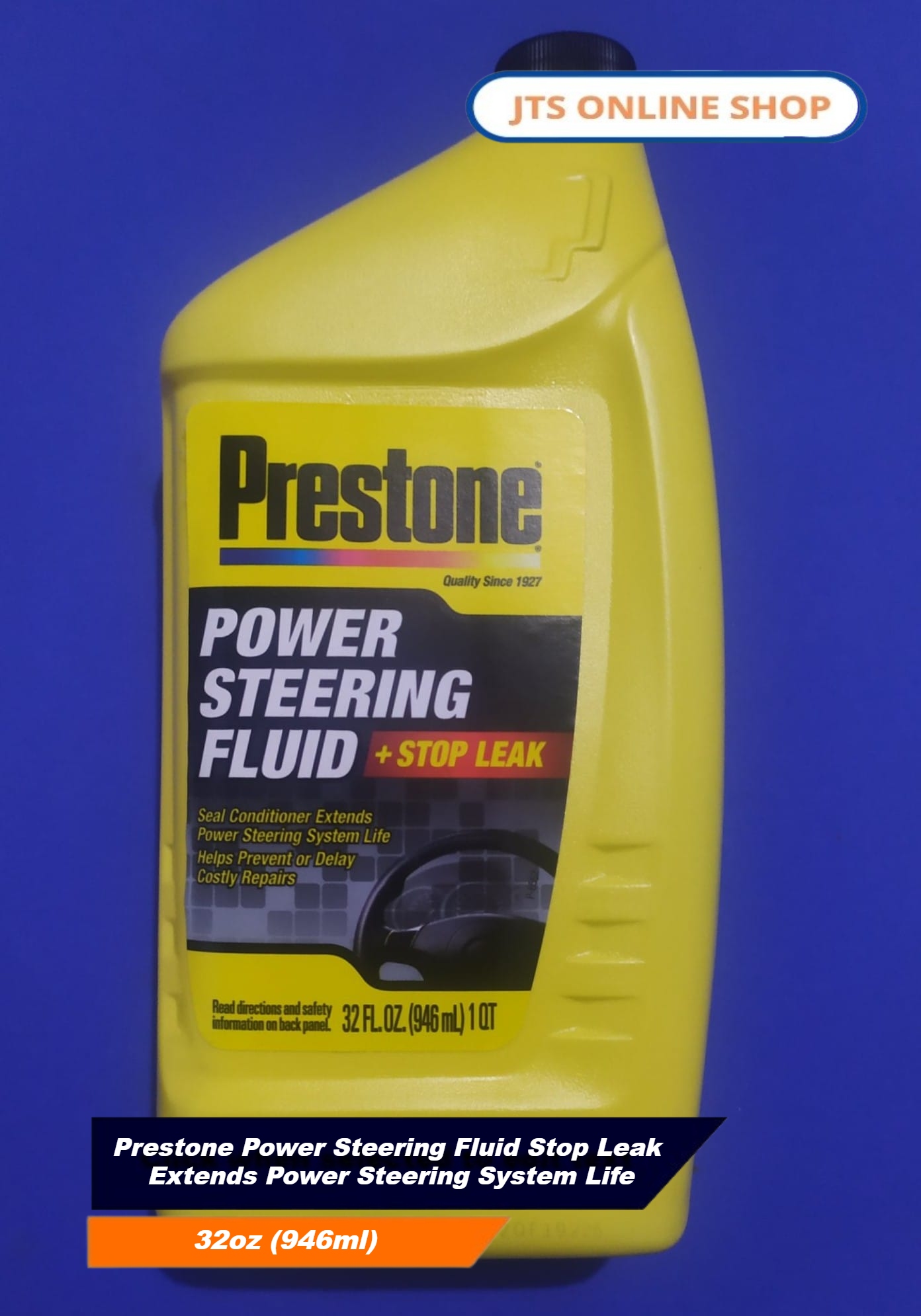 Prestone Power Steering Fluid Stop Leak Extends Power Steering System