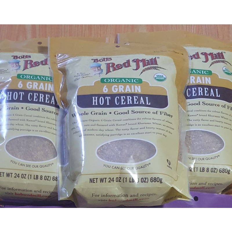 Bob's Red Mill 6 Grain Hot Cereal 680g Lazada PH