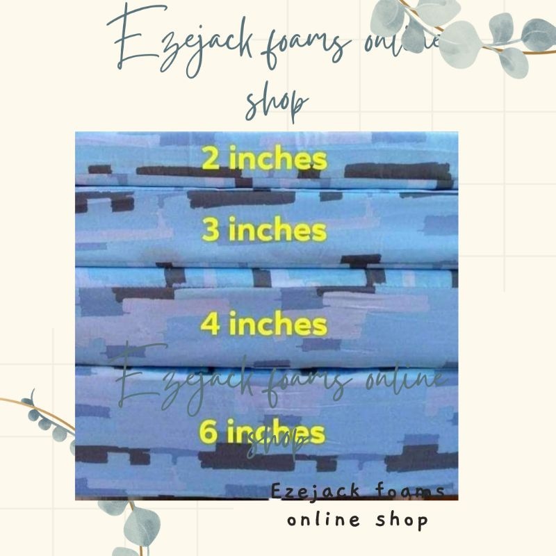 Uratex Foam with Cover 3inches thick 100 Original Extra Single to King