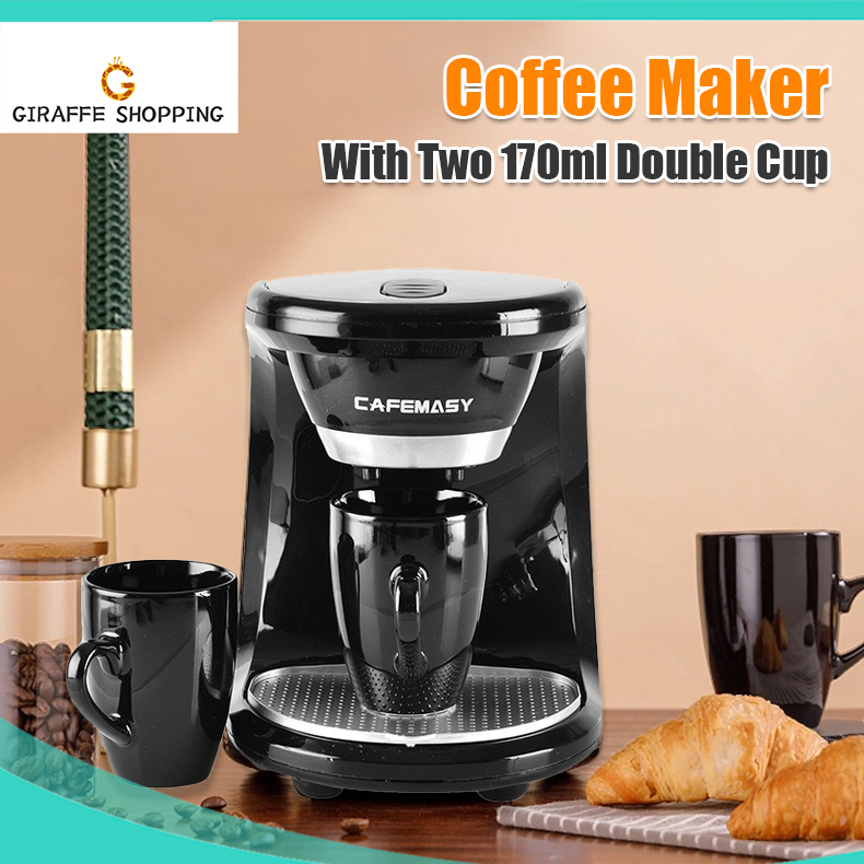 Coffee Maker machine With Free 2 Cups 
