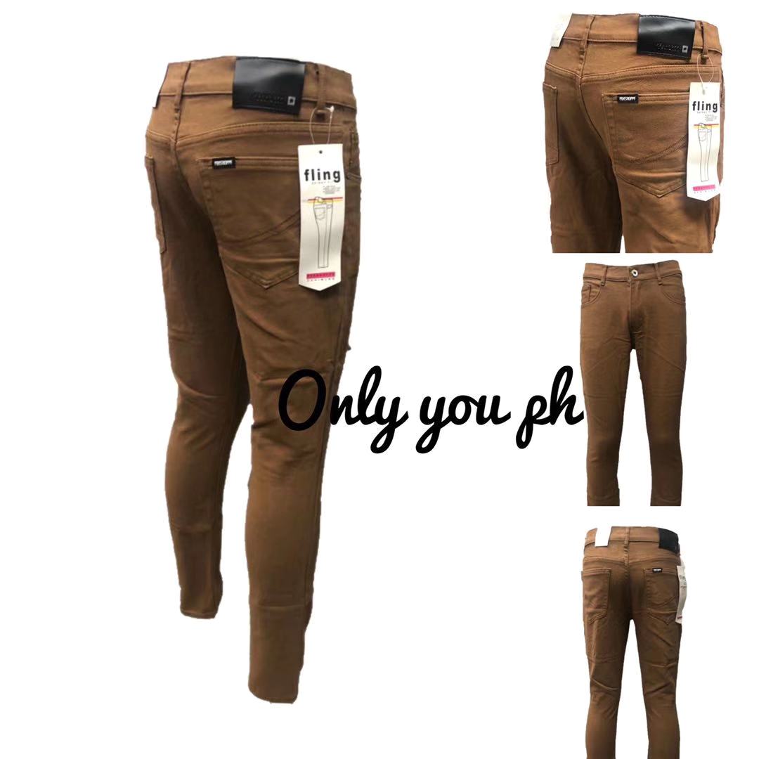 Buy Brown Jeans for Men by Buda Jeans Co Online | Ajio.com-nttc.com.vn